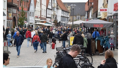 Impressionen vom Apfelmarkt in Stadthagen. (Foto: ab)