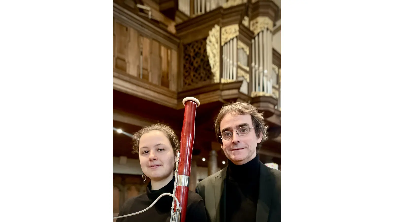 Paula und Christian Richter spielen am Sonntag, dem 28. Juli, gemeinsam in der St. Martini-Kirche. (Foto: privat)