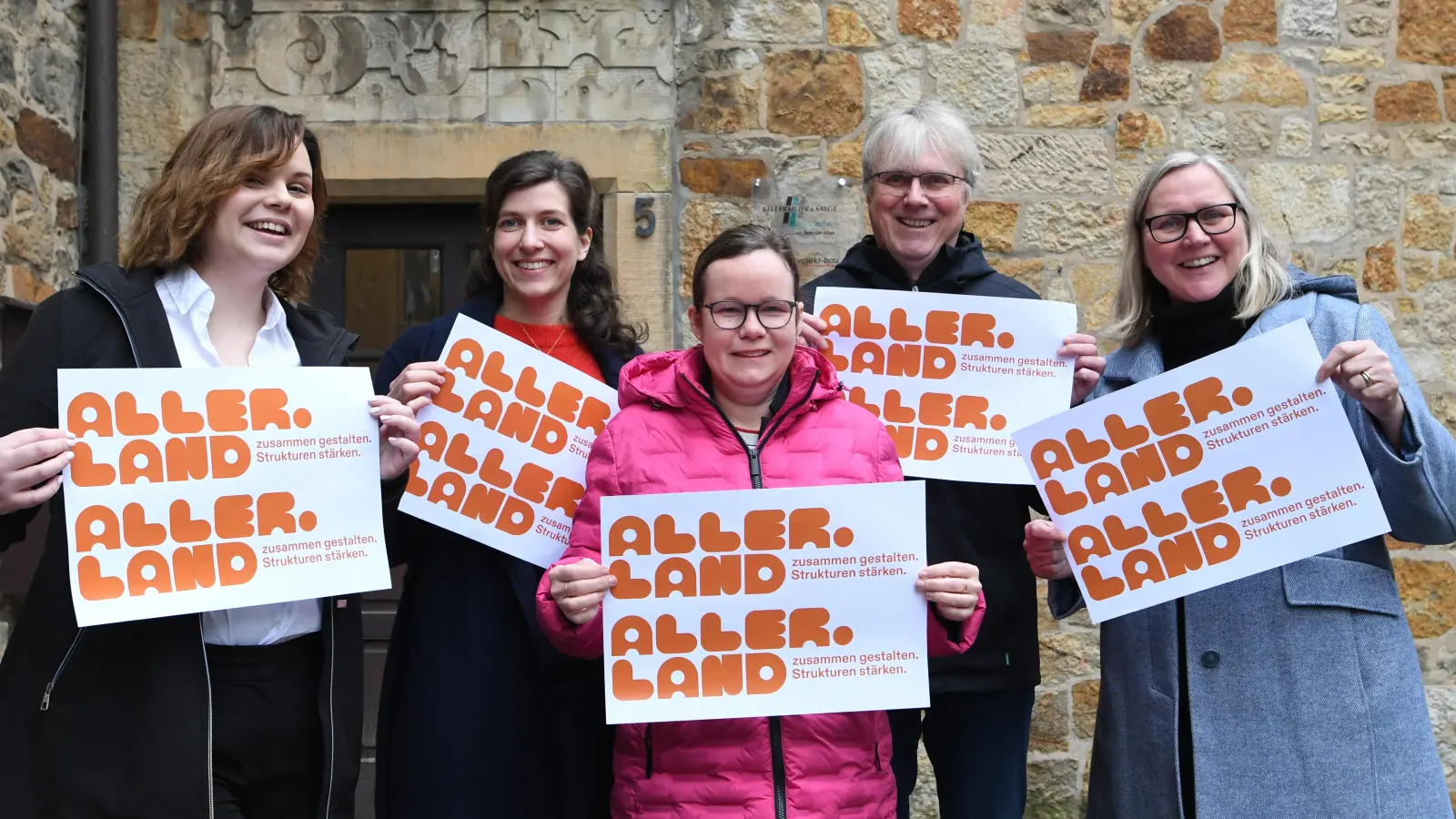 Projektauftakt für „Aller.Land” mit Anna Rizou, Miriam Fennen, Dr. Lu Seegers, Andreas Kraus und Renate Junklewitz.  (Foto: nd)