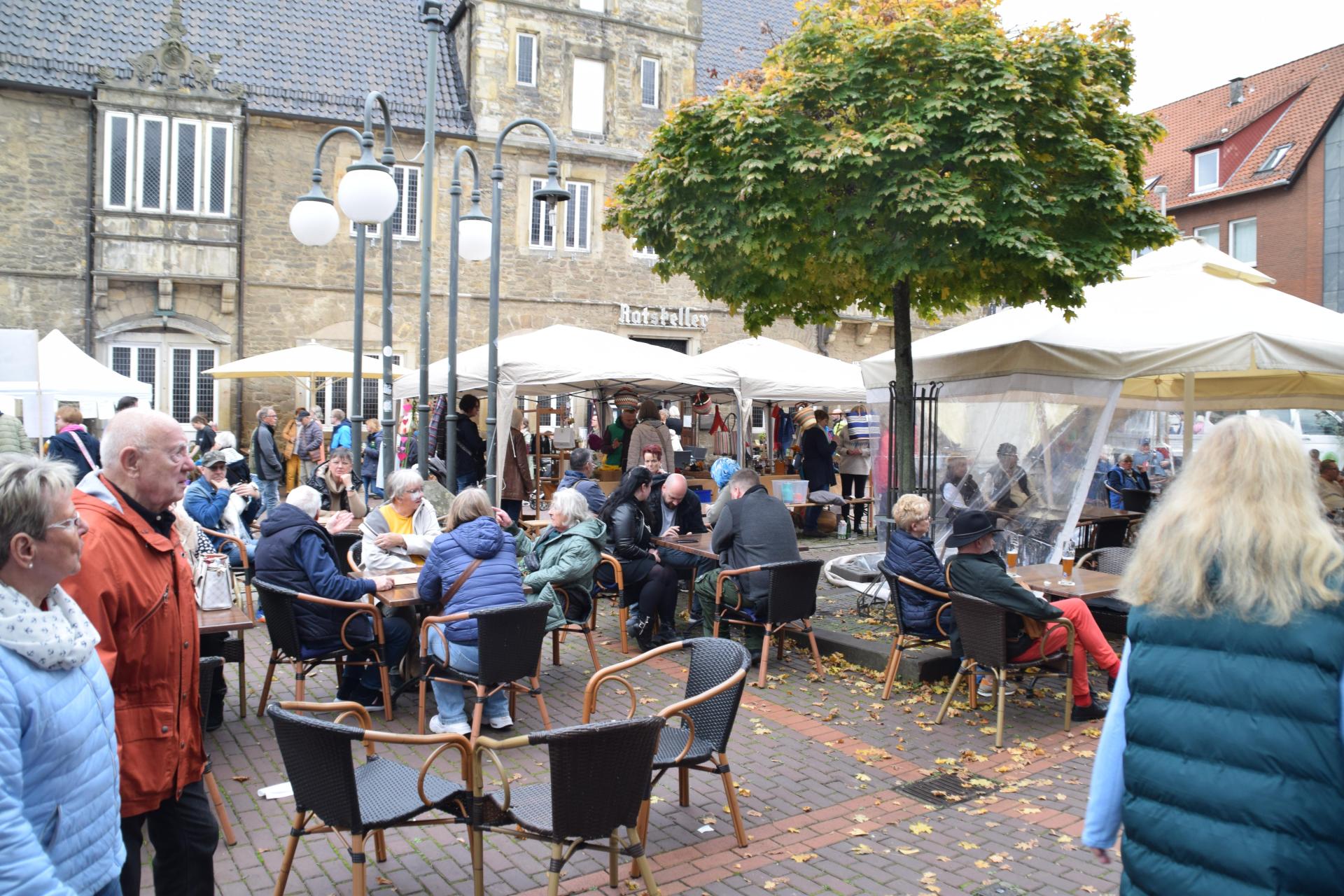 Impressionen vom Apfelmarkt in Stadthagen. (Foto: ab)