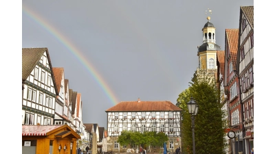 Rinteln hat einen „Goldtopf” am Ende des Regenbogens gefunden. 793.500 Euro hat die Stadt für Projekte zur Attraktivitätssteigerung der Innenstadt erhalten.  (Foto: ste)