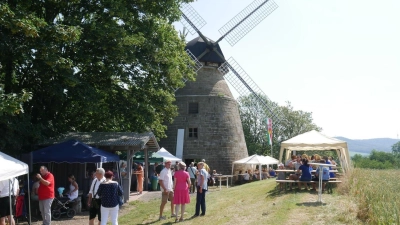 Die Windmühle ist ein idealer Gesellschaftspunkt. (Foto: gk)