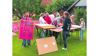 Die Vorbereitungen laufen (Foto: mk)