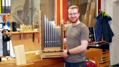 Kammersieger im Orgelbau: Ben Sedrik Oelke. (Foto: gk)