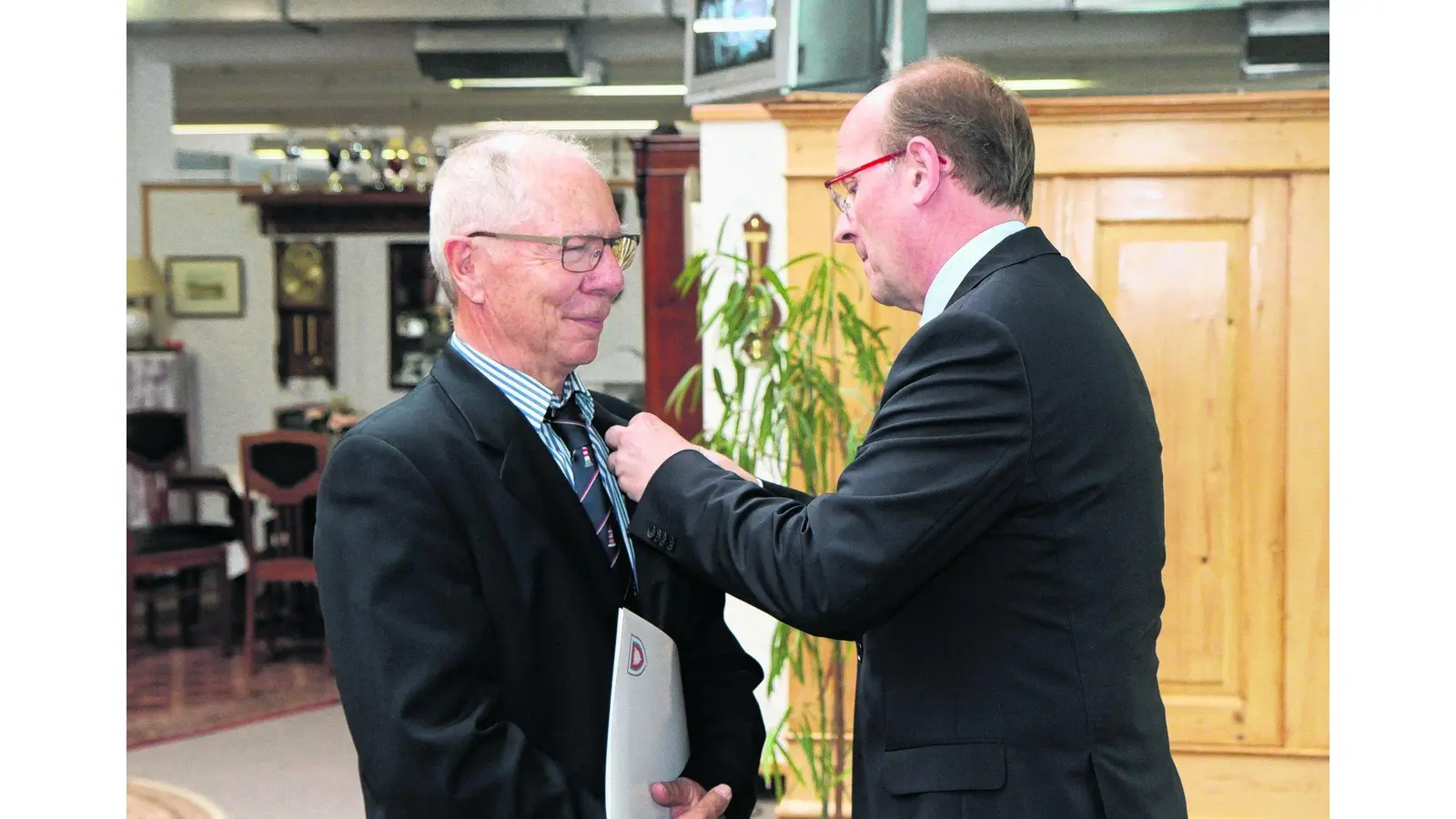 Rudolf Krewer erneut für sein Engagement geehrt (Foto: red)