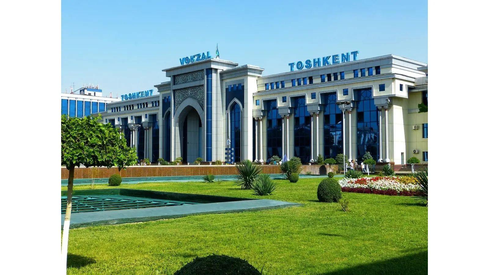 Der Bahnhof in Taschkent.