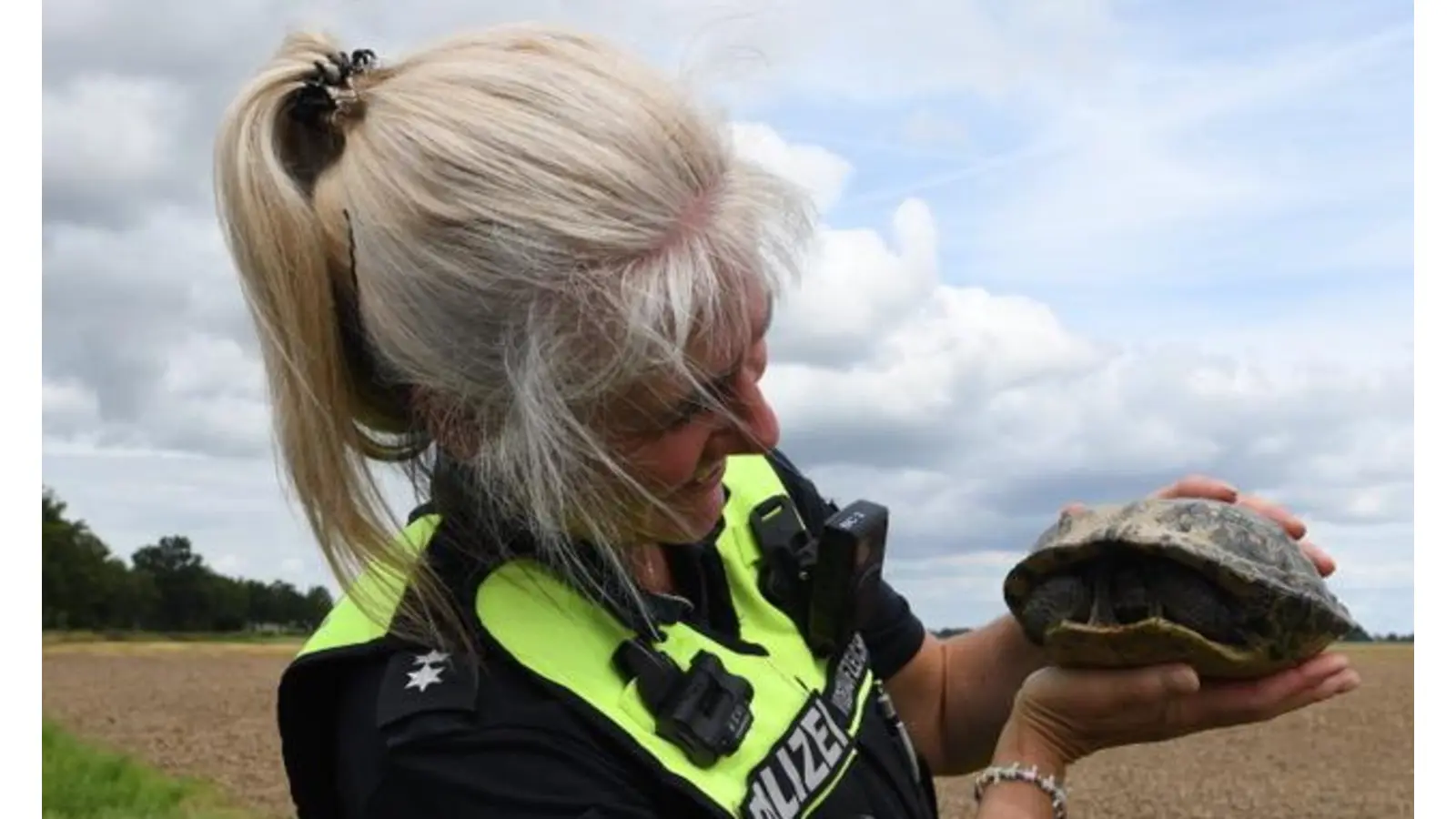 Die Polizei Stadthagen nahm den Ausreißer in Obhut. (Foto: nd)